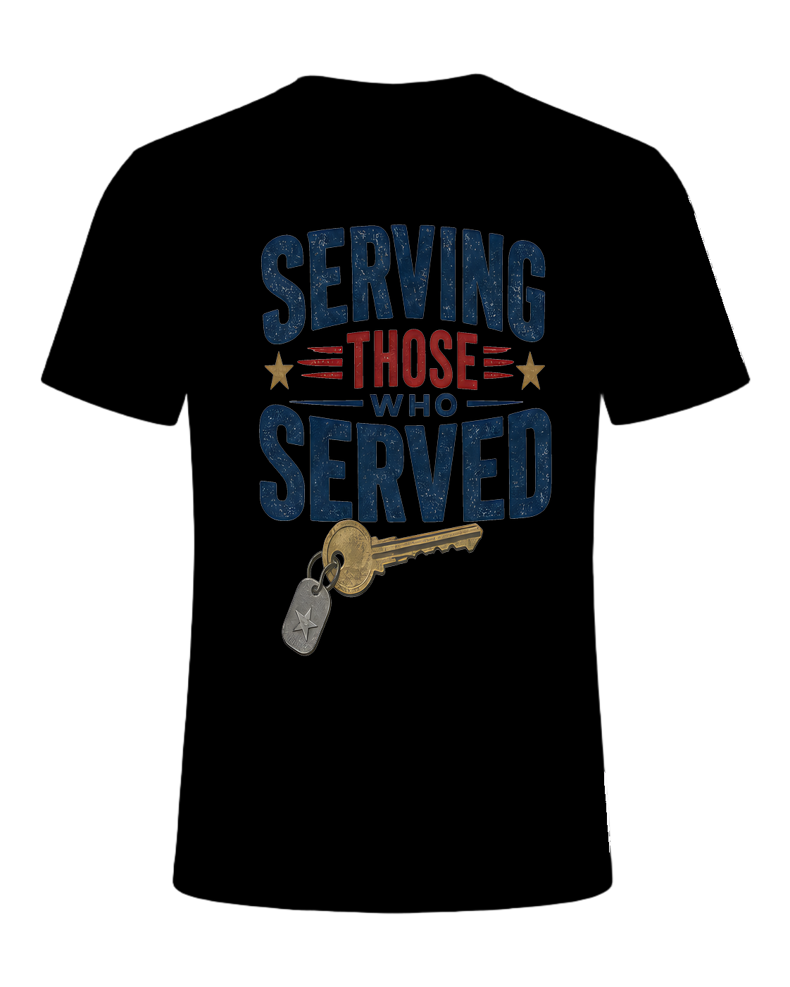 SERVING THOSE WHO SERVED — Black