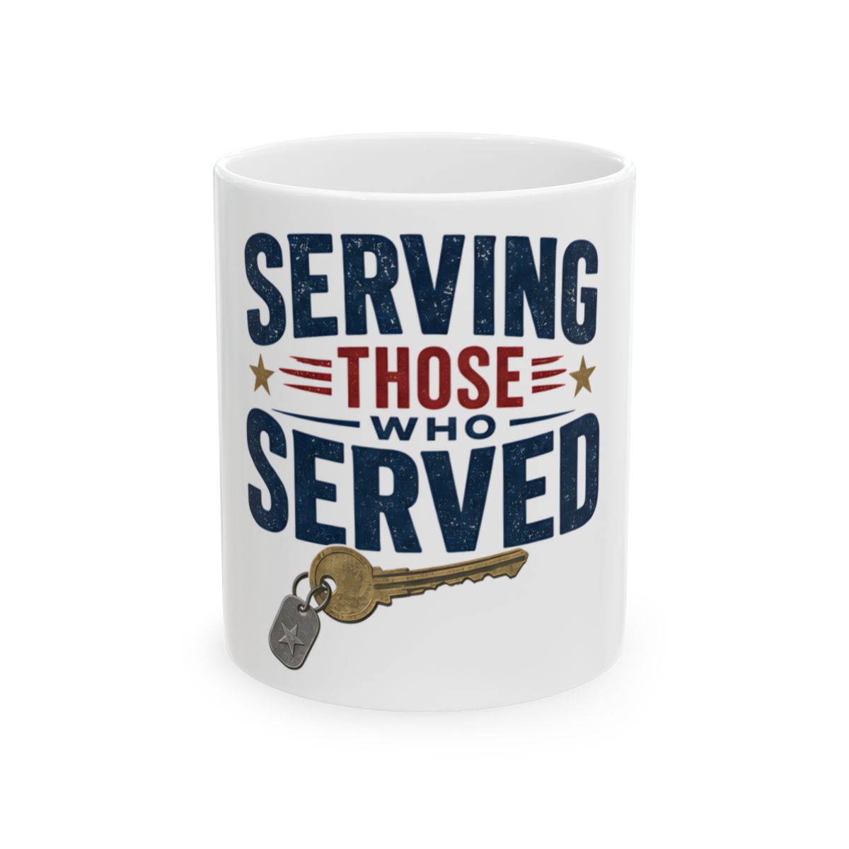 SERVING THOSE WHO SERVED Mug