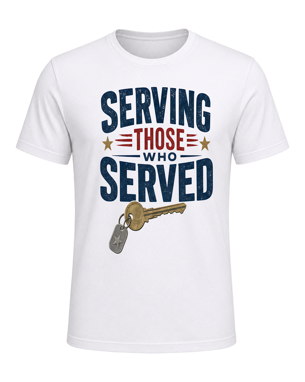 SERVING THOSE WHO SERVED — White
