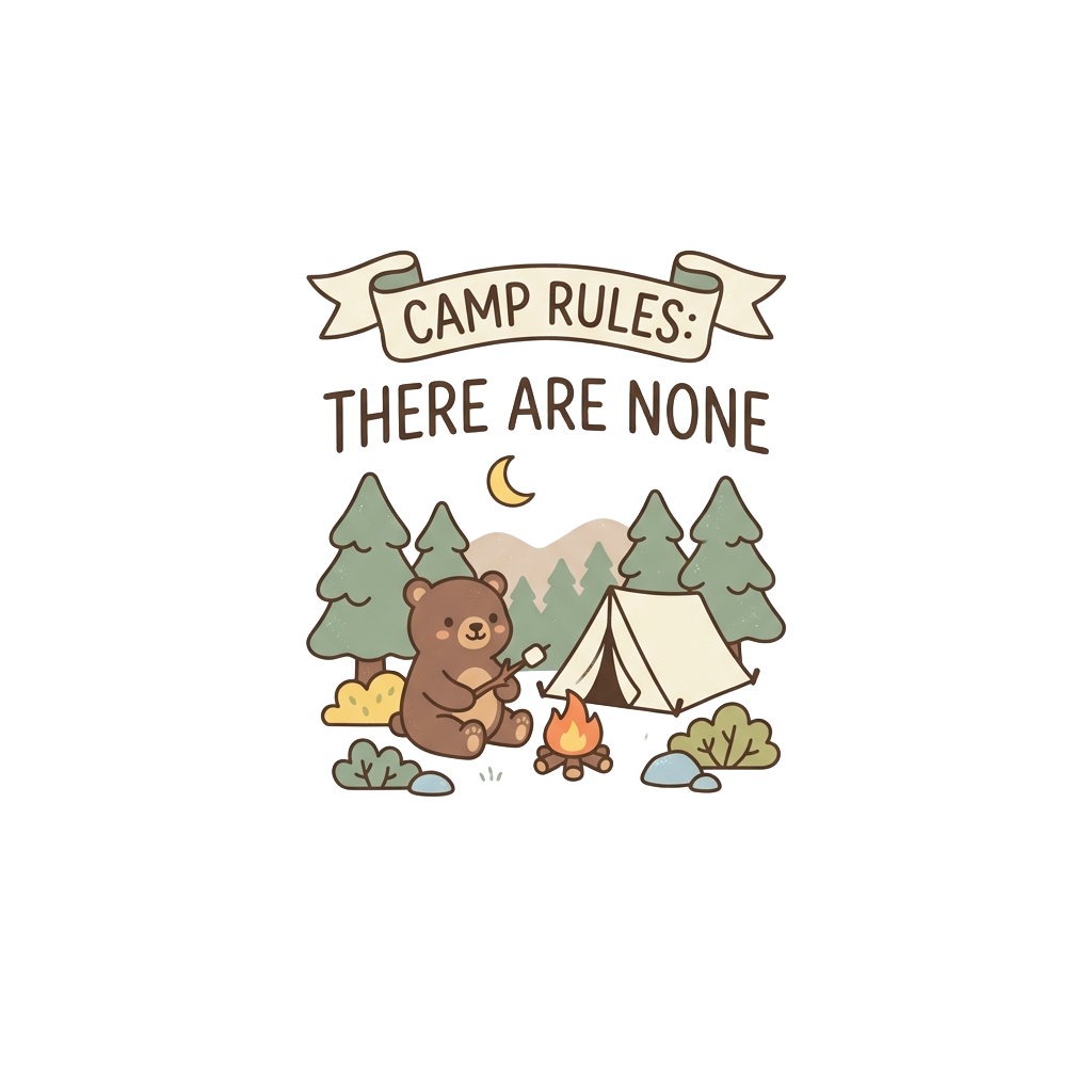 CAMP RULES: THERE ARE NONE