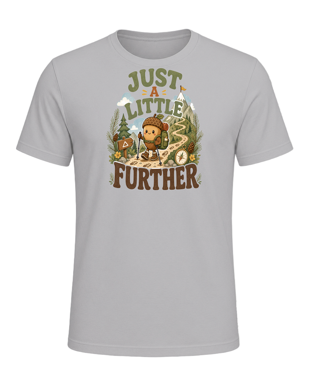 JUST A LITTLE FURTHER — Athletic Heather