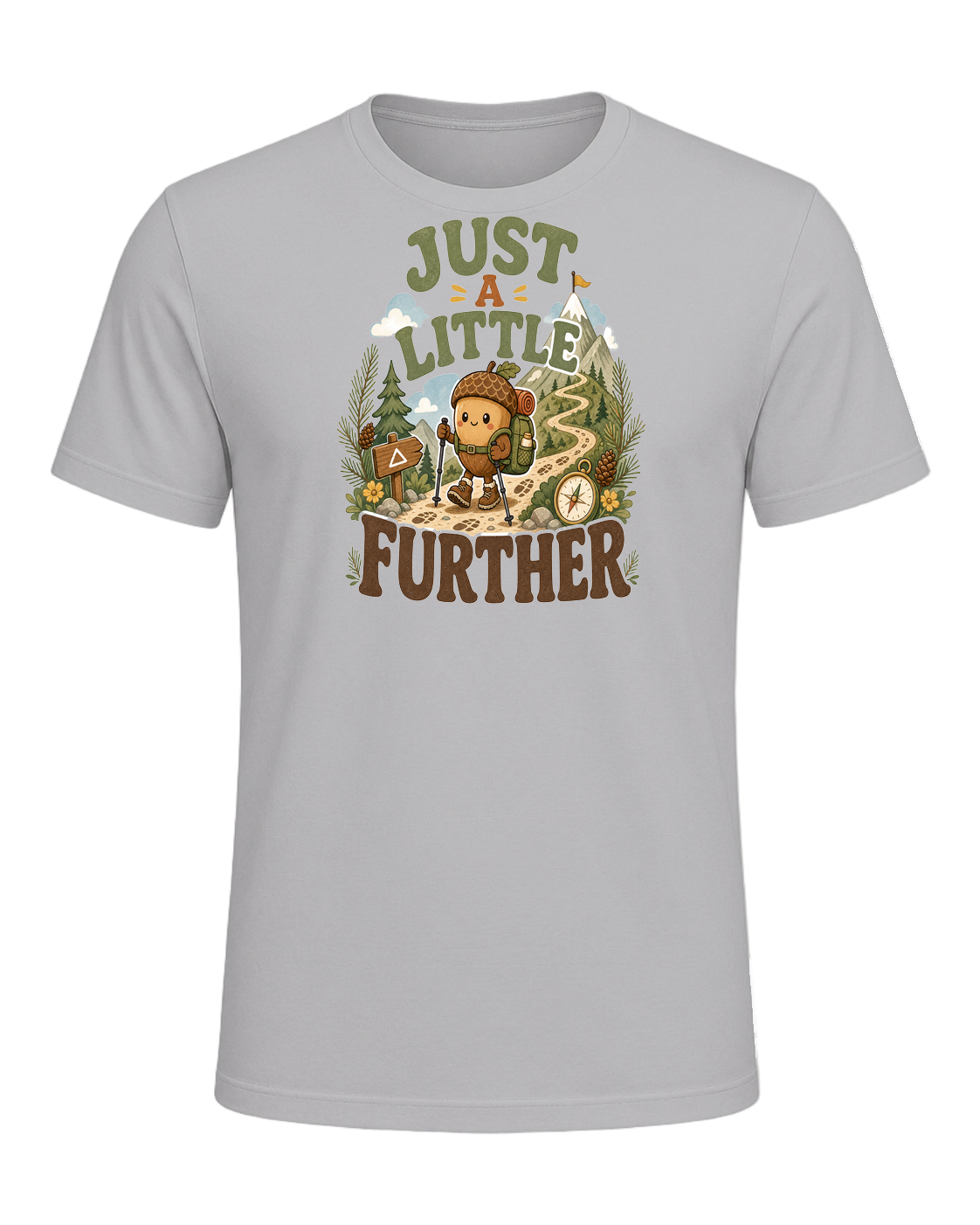 JUST A LITTLE FURTHER — Athletic Heather