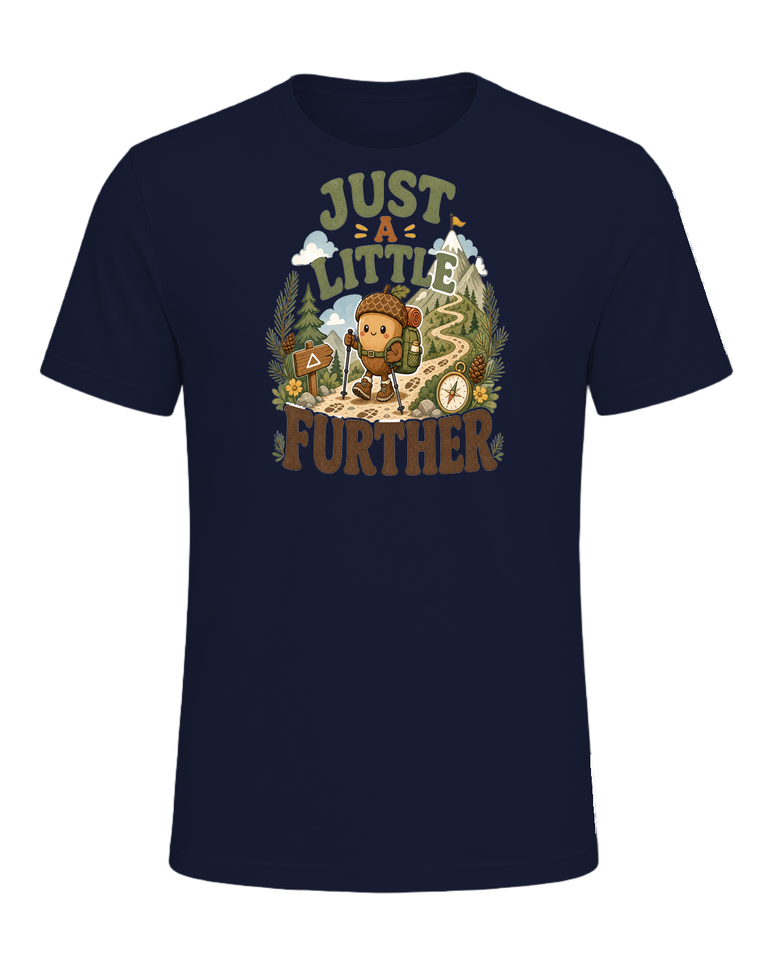 JUST A LITTLE FURTHER — Navy