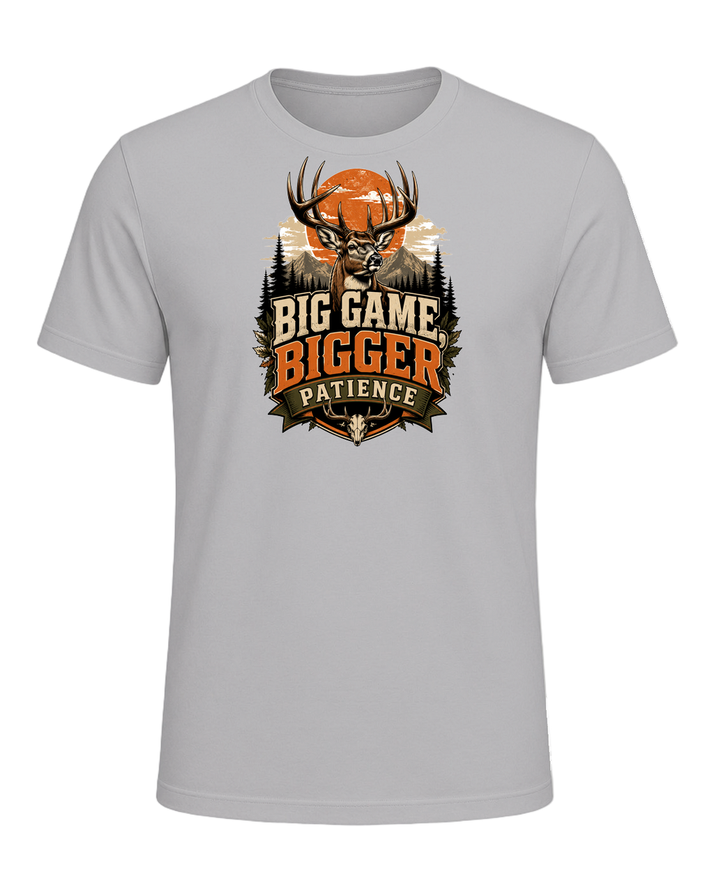 BIG GAME, BIGGER PATIENCE — Athletic Heather