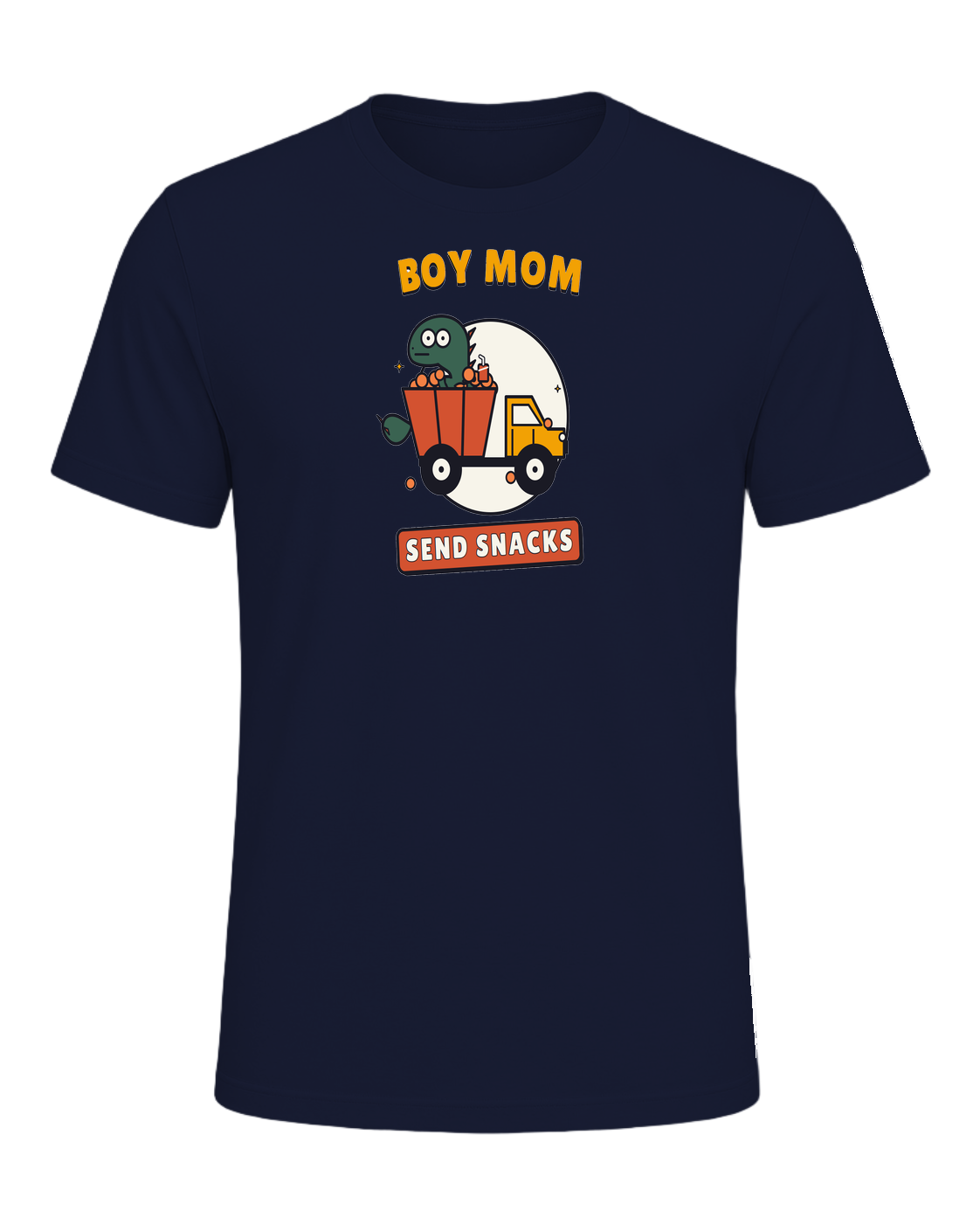 BOY MOM: SEND SNACKS — Navy