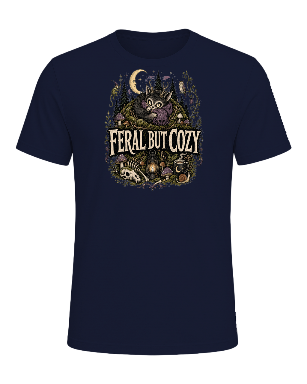 FERAL BUT COZY — Navy