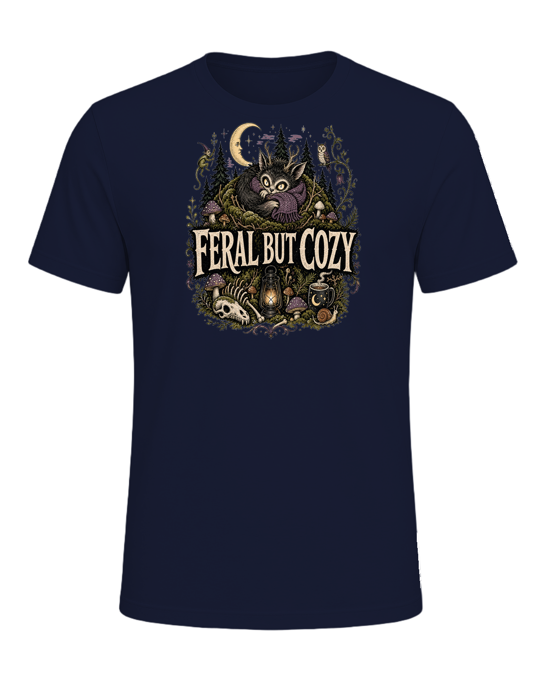 FERAL BUT COZY — Navy