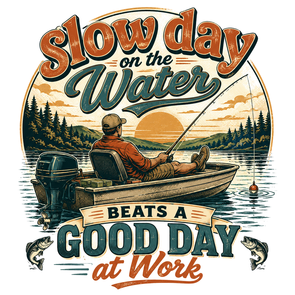 slow day on the water beats a good day at work