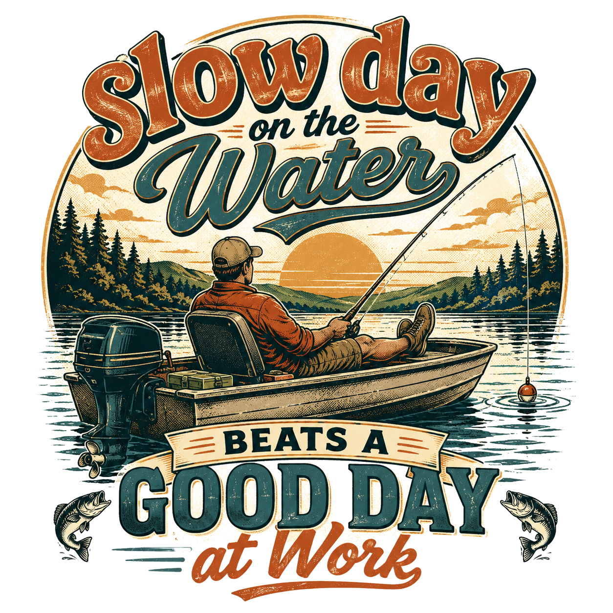 slow day on the water beats a good day at work