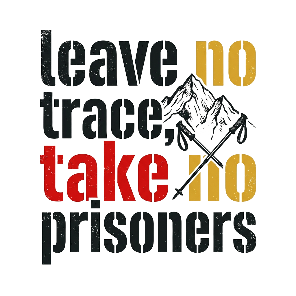 leave no trace, take no prisoners