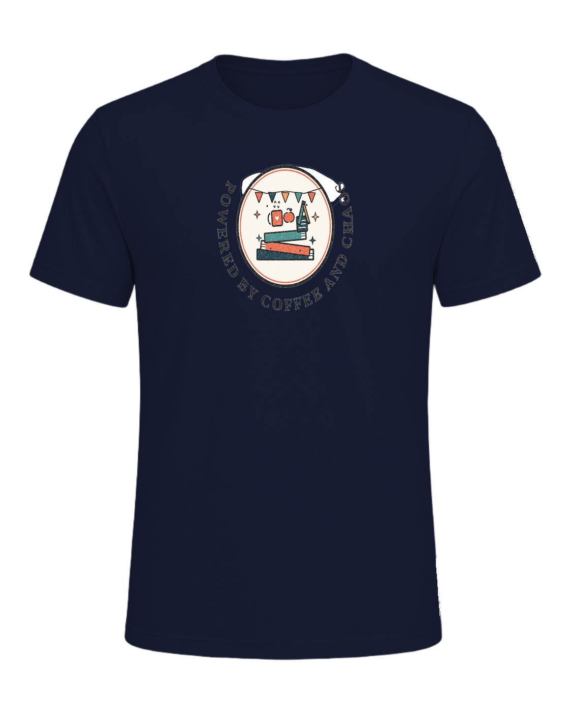 POWERED BY COFFEE AND CHAOS — Navy