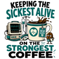 Keeping the sickest alive on the strongest coffee