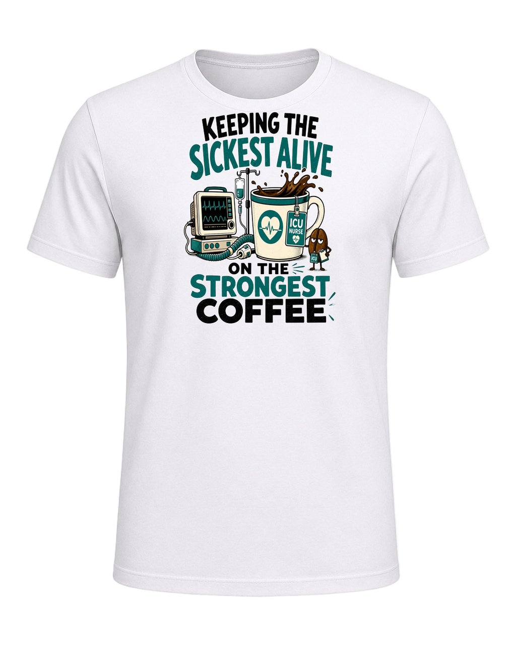 Keeping the sickest alive on the strongest coffee — White