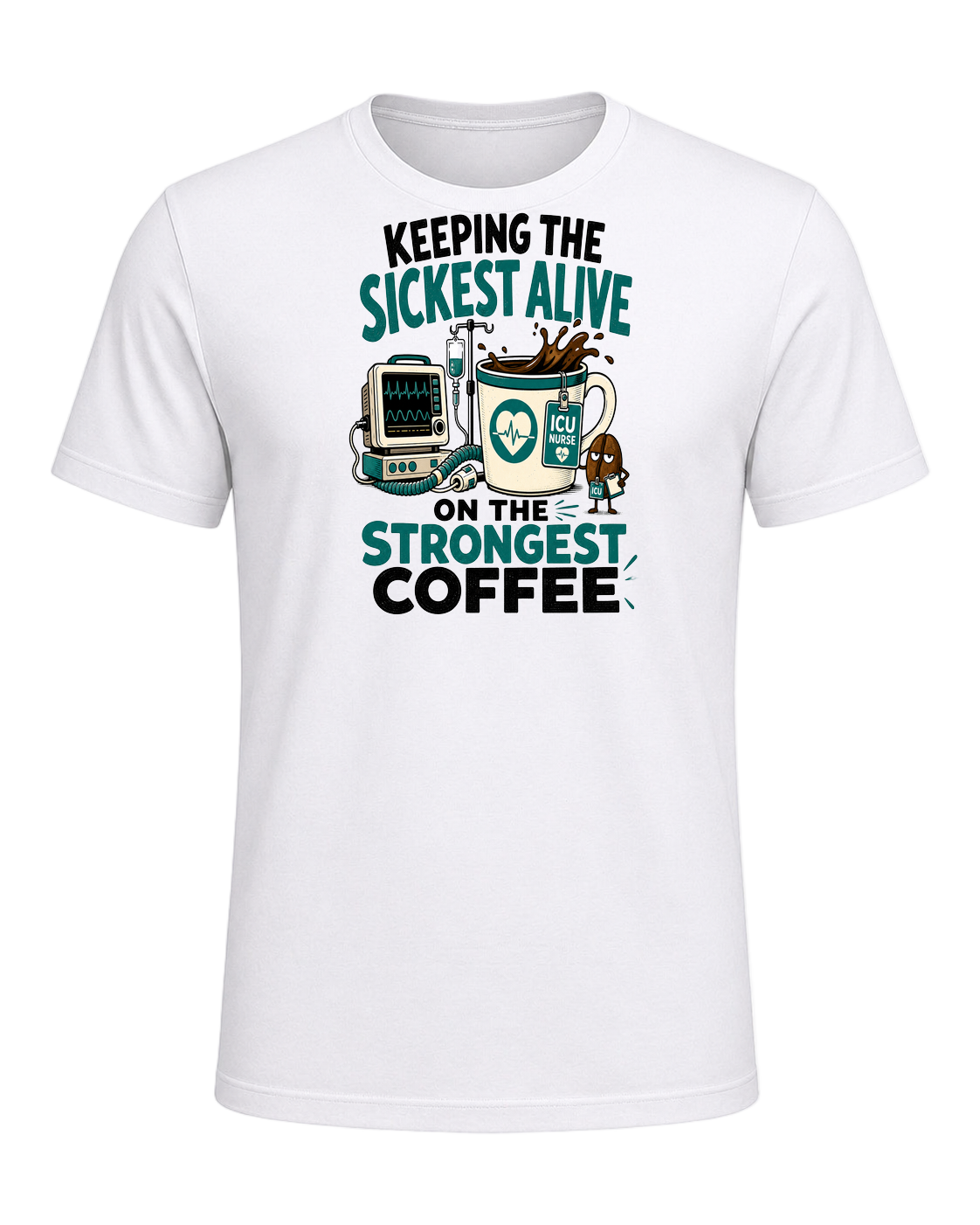 Keeping the sickest alive on the strongest coffee — White