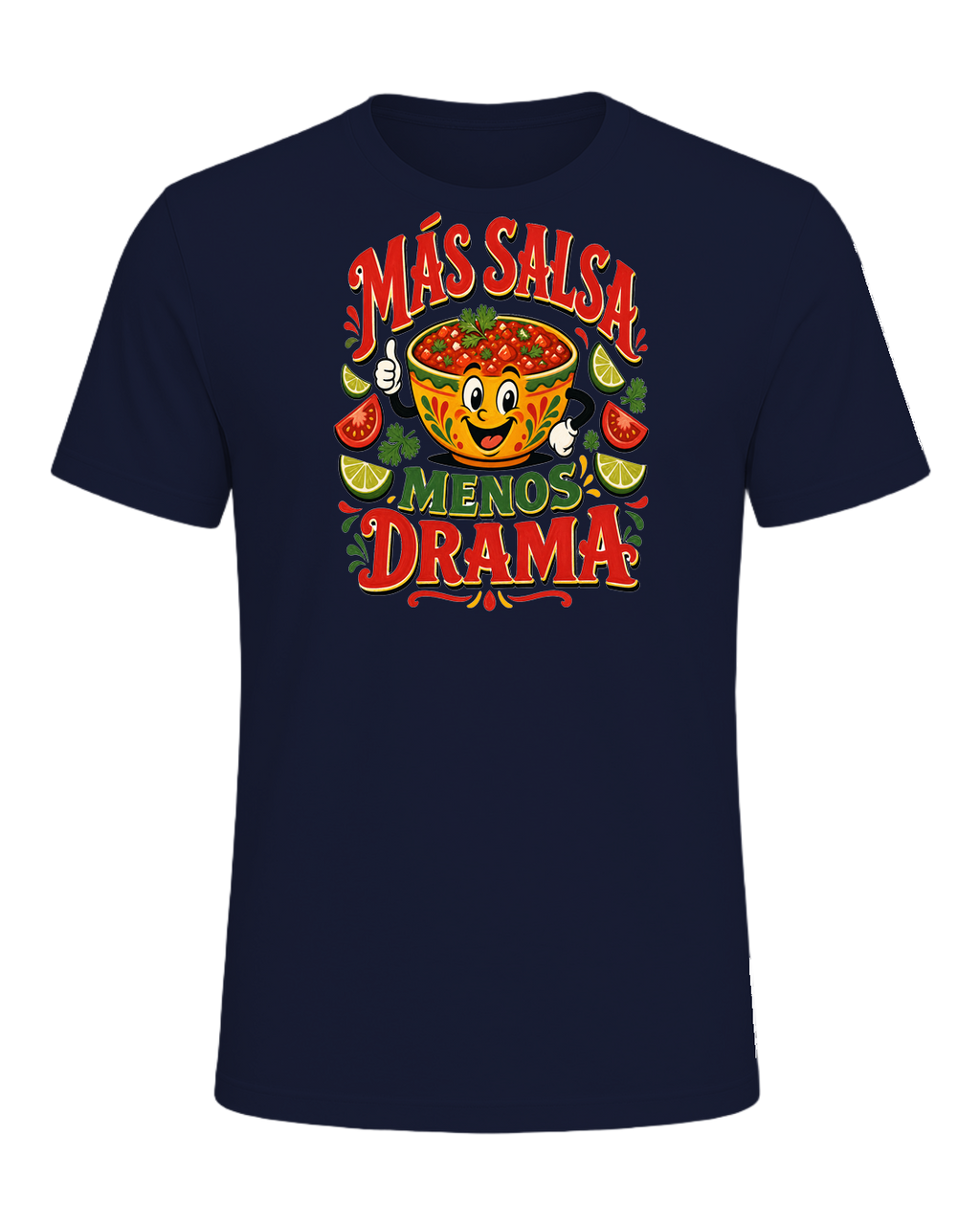 Más Salsa Menos Drama — Navy