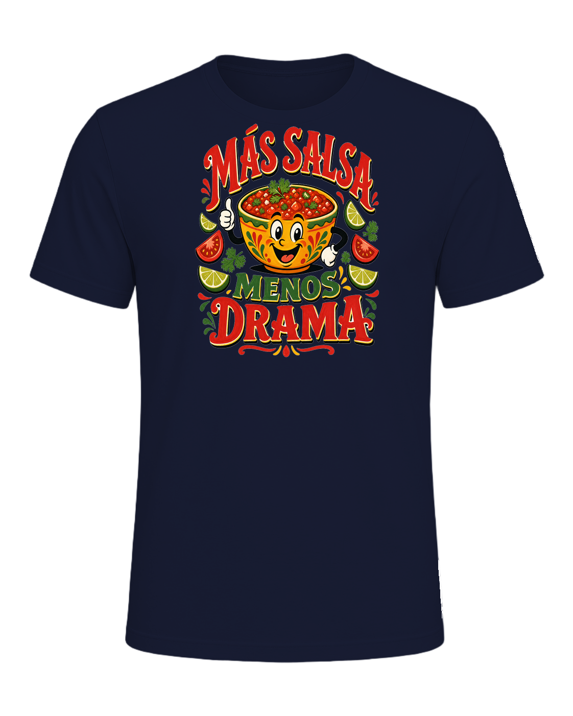 Más Salsa Menos Drama — Navy