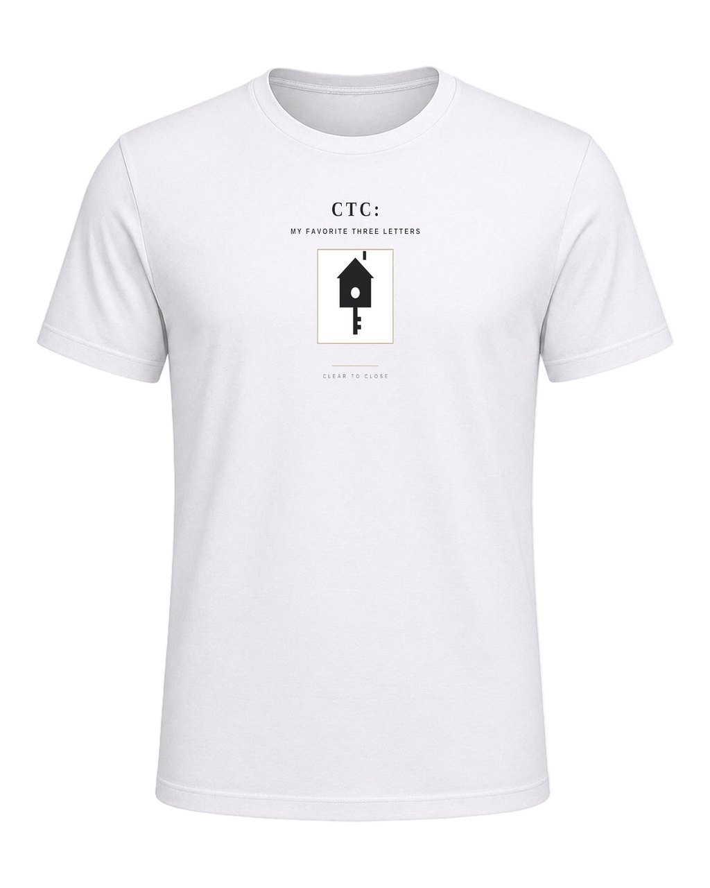 CTC: MY FAVORITE THREE LETTERS — White