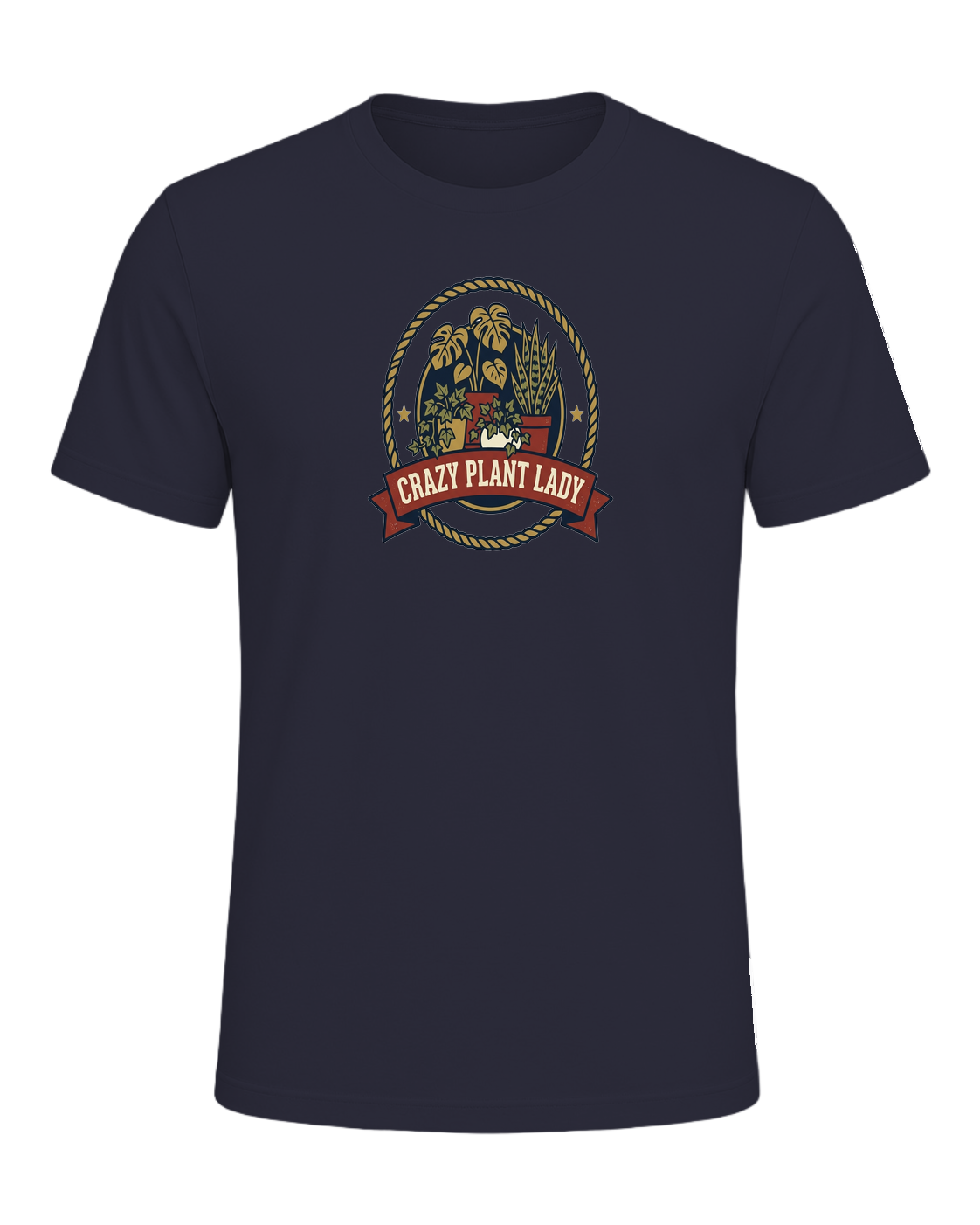 CRAZY PLANT LADY — Heather Navy