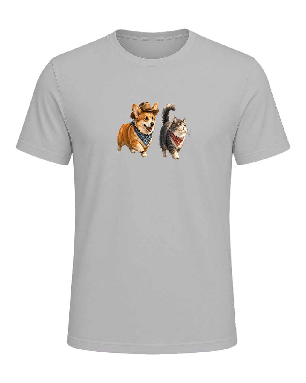He Herds the Cat. The Cat Allows It. — Athletic Heather