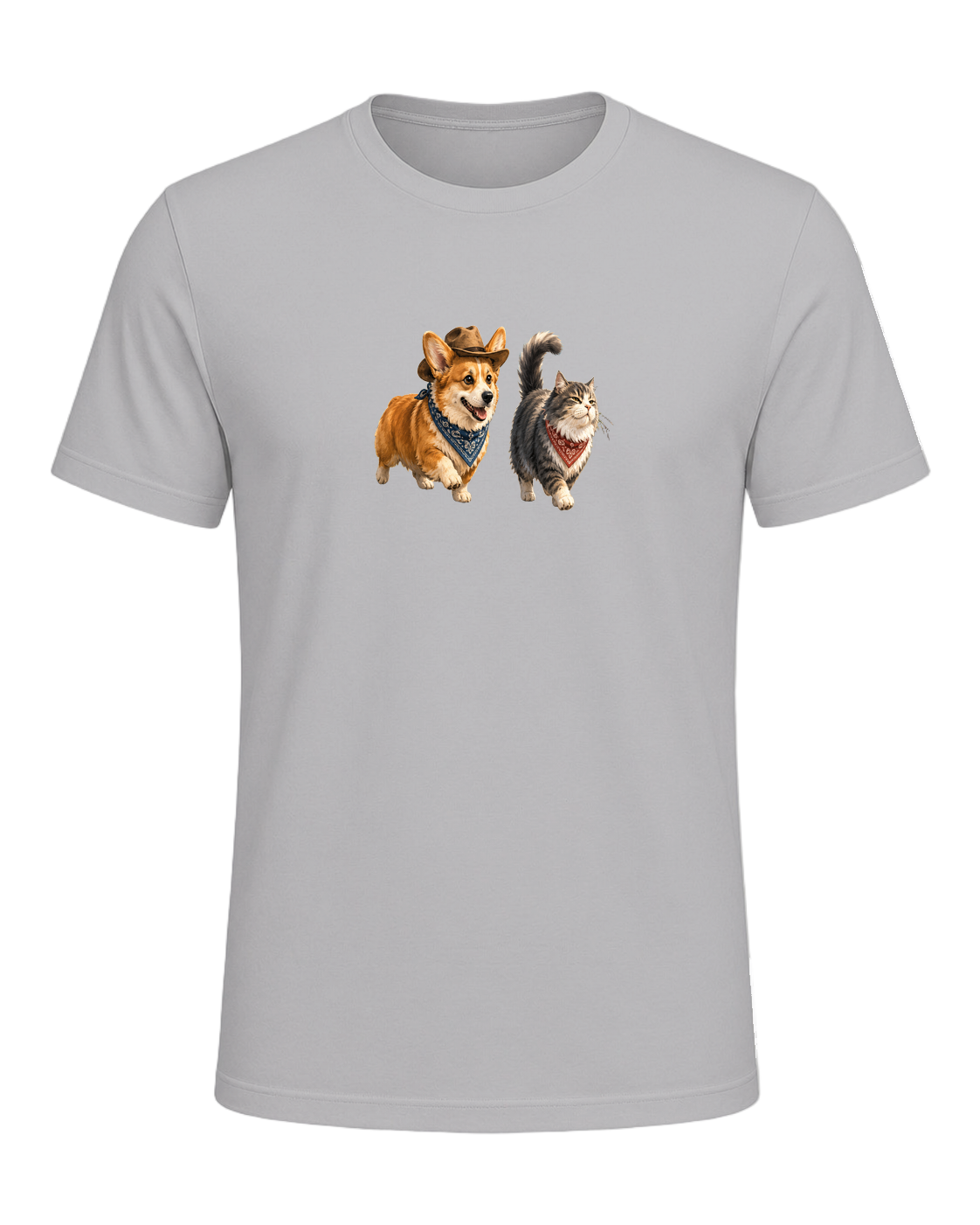 He Herds the Cat. The Cat Allows It. — Athletic Heather