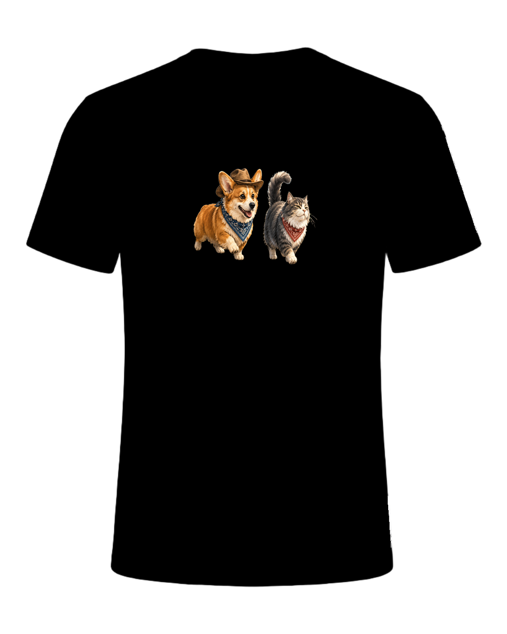 He Herds the Cat. The Cat Allows It. — Black