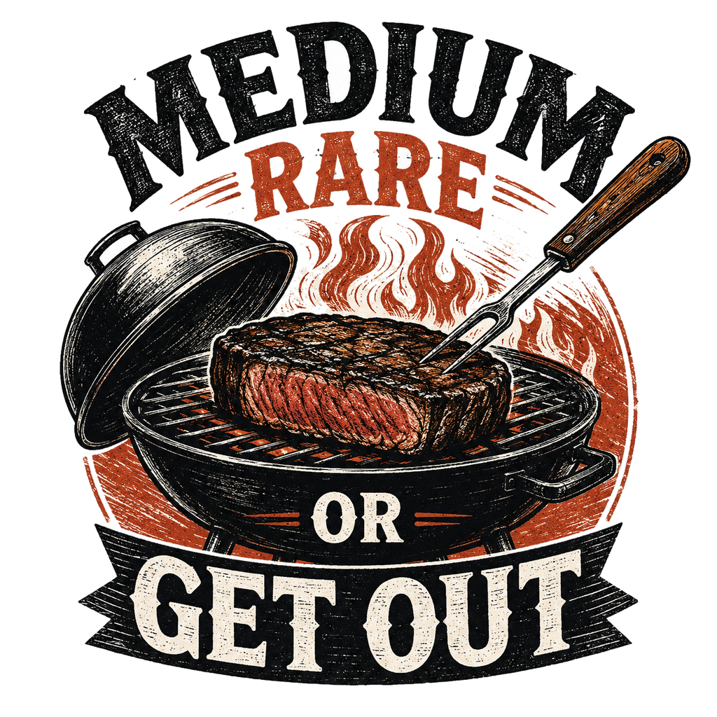 MEDIUM RARE OR GET OUT