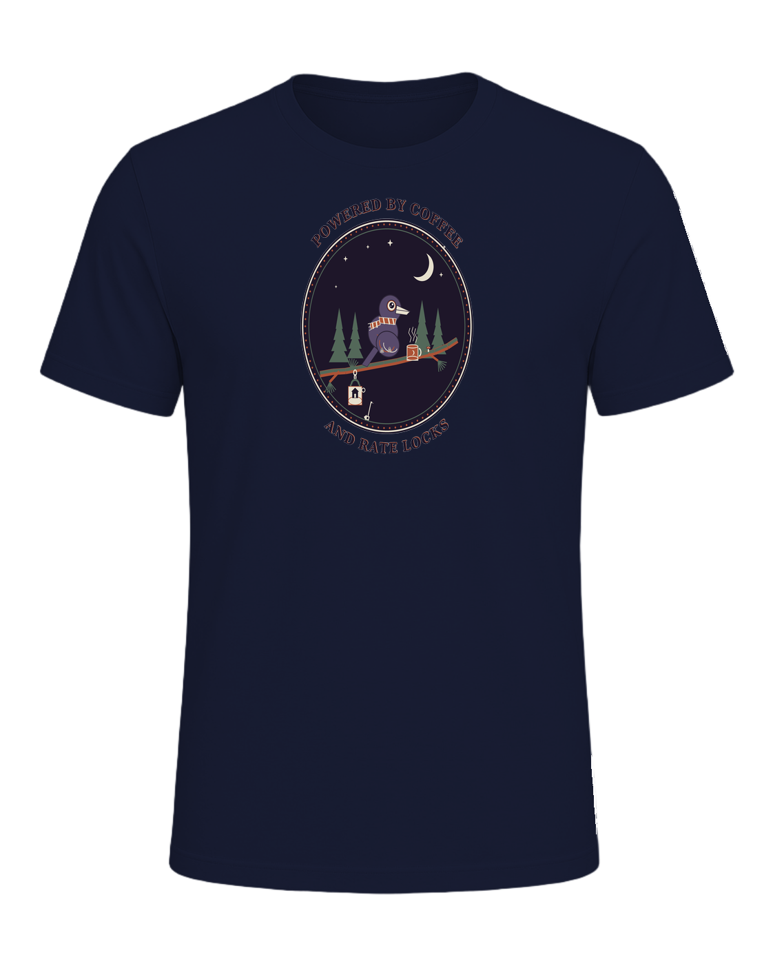 POWERED BY COFFEE AND RATE LOCKS — Navy