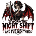 Nurse Night Shift Spooky
