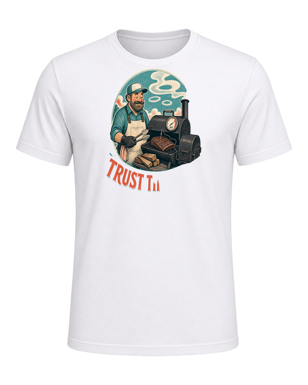 TRUST THE STALL — White