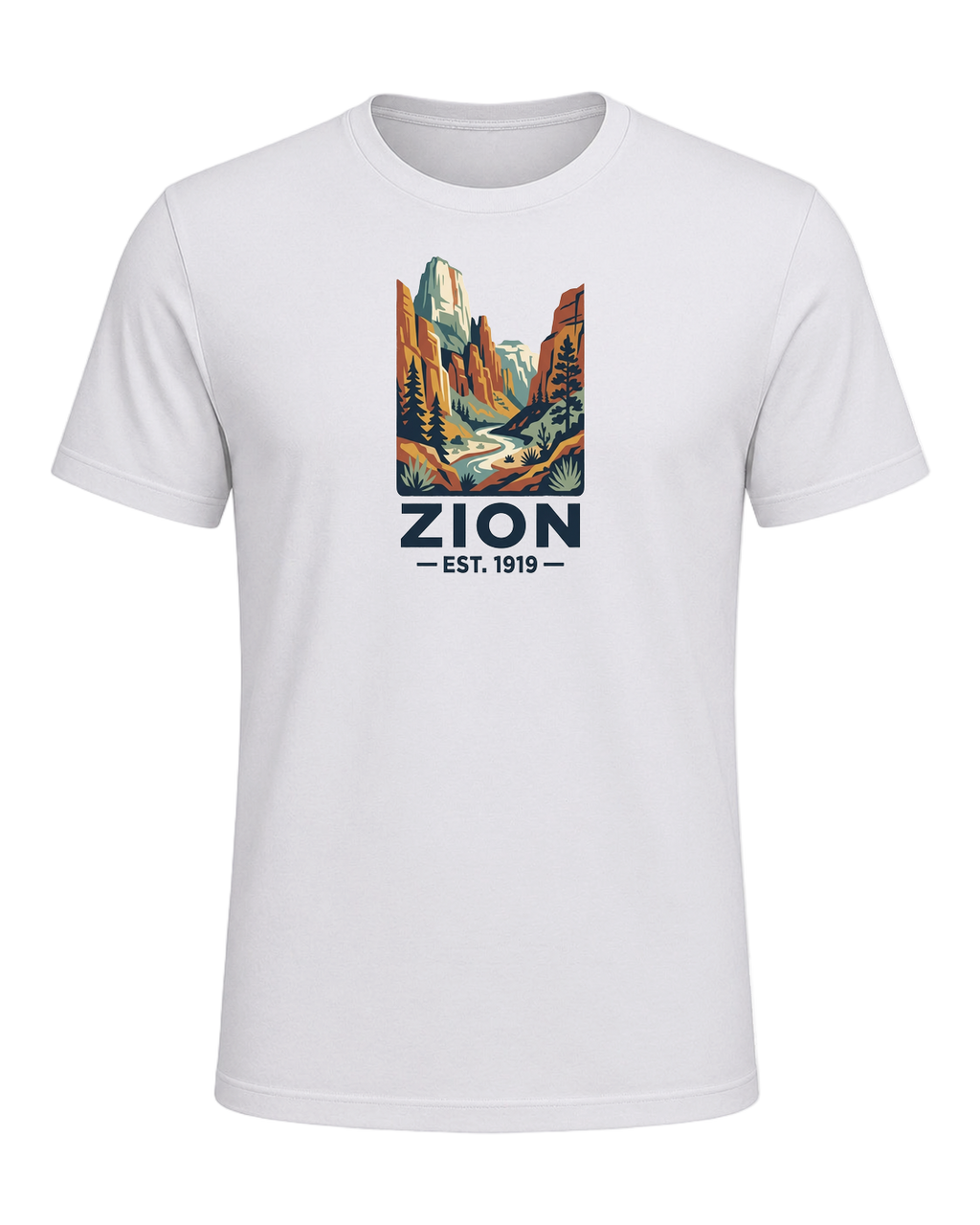 National Park Specific (WPA Style) — Ash