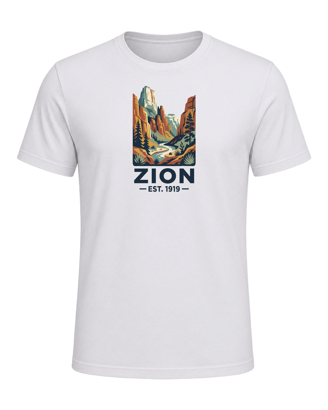 National Park Specific (WPA Style) — Ash