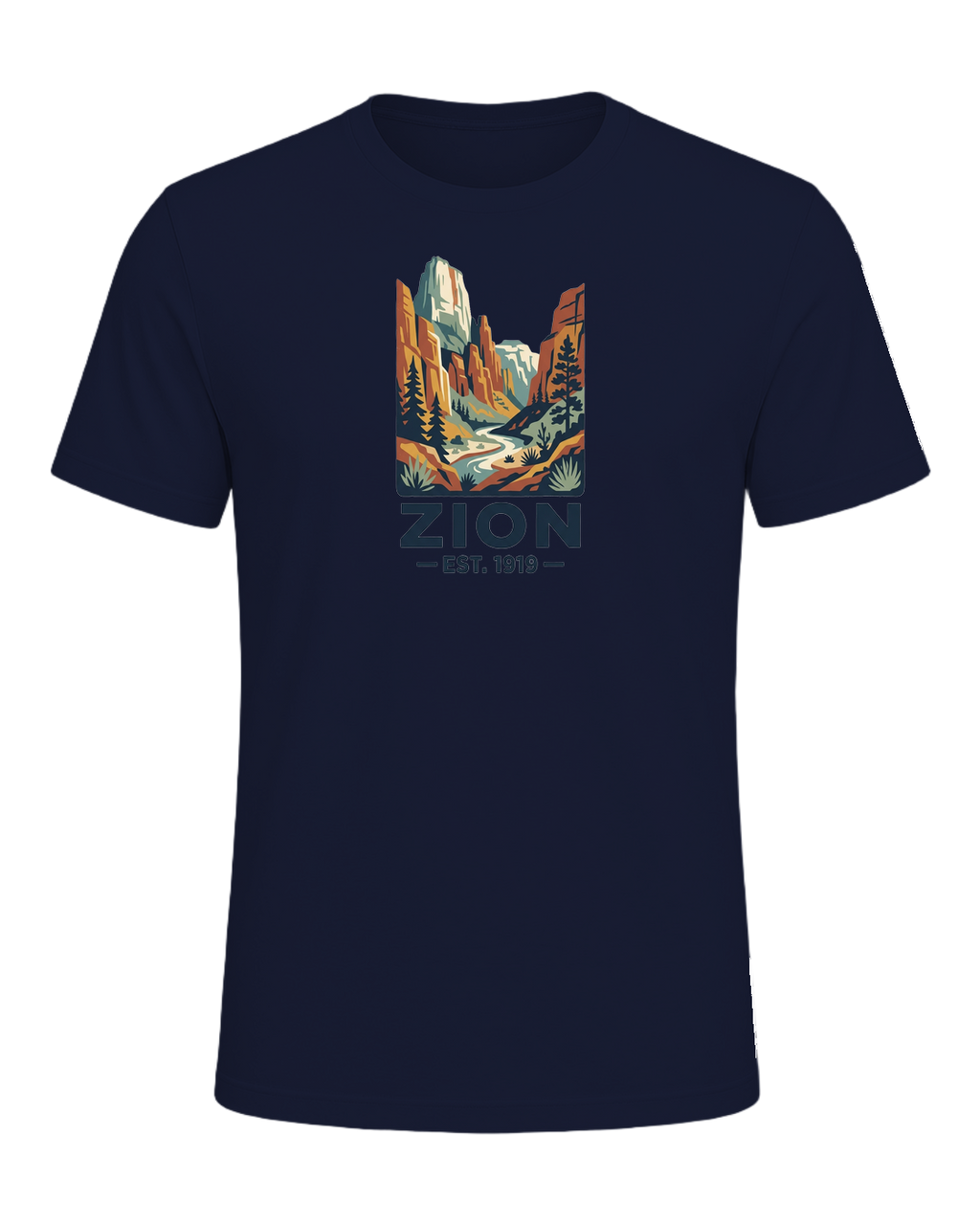 National Park Specific (WPA Style) — Navy