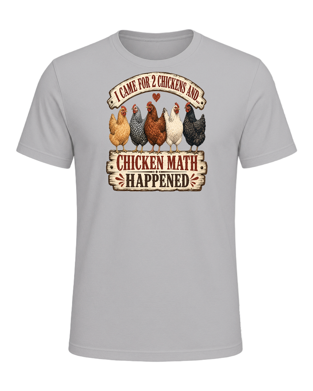 Chicken Math (Backyard Farmer) — Athletic Heather