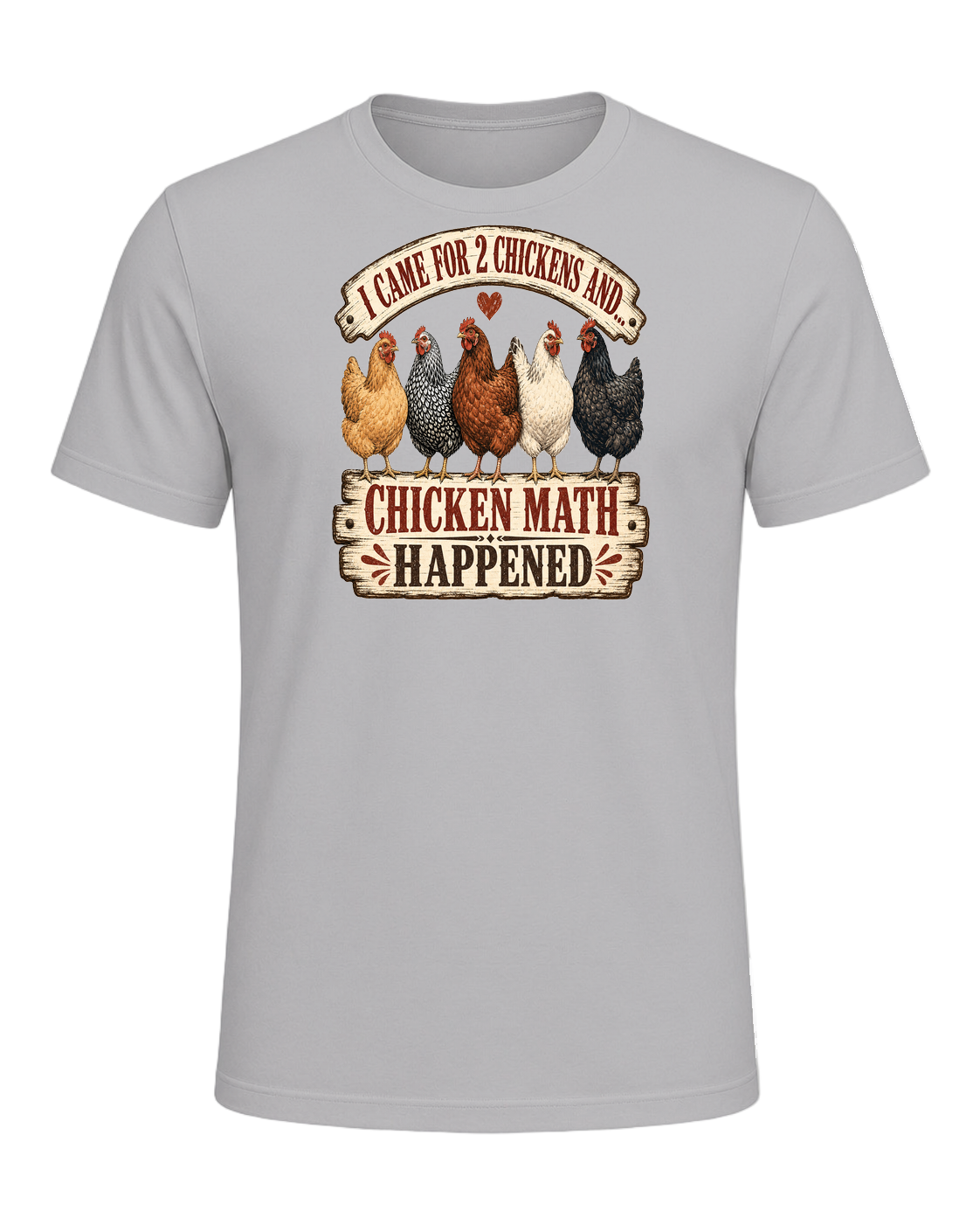 Chicken Math (Backyard Farmer) — Athletic Heather