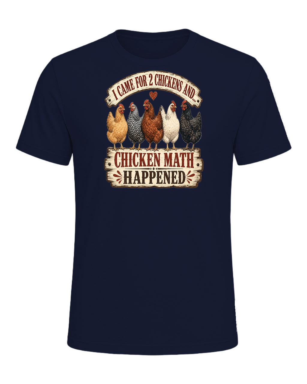 Chicken Math (Backyard Farmer) — Navy