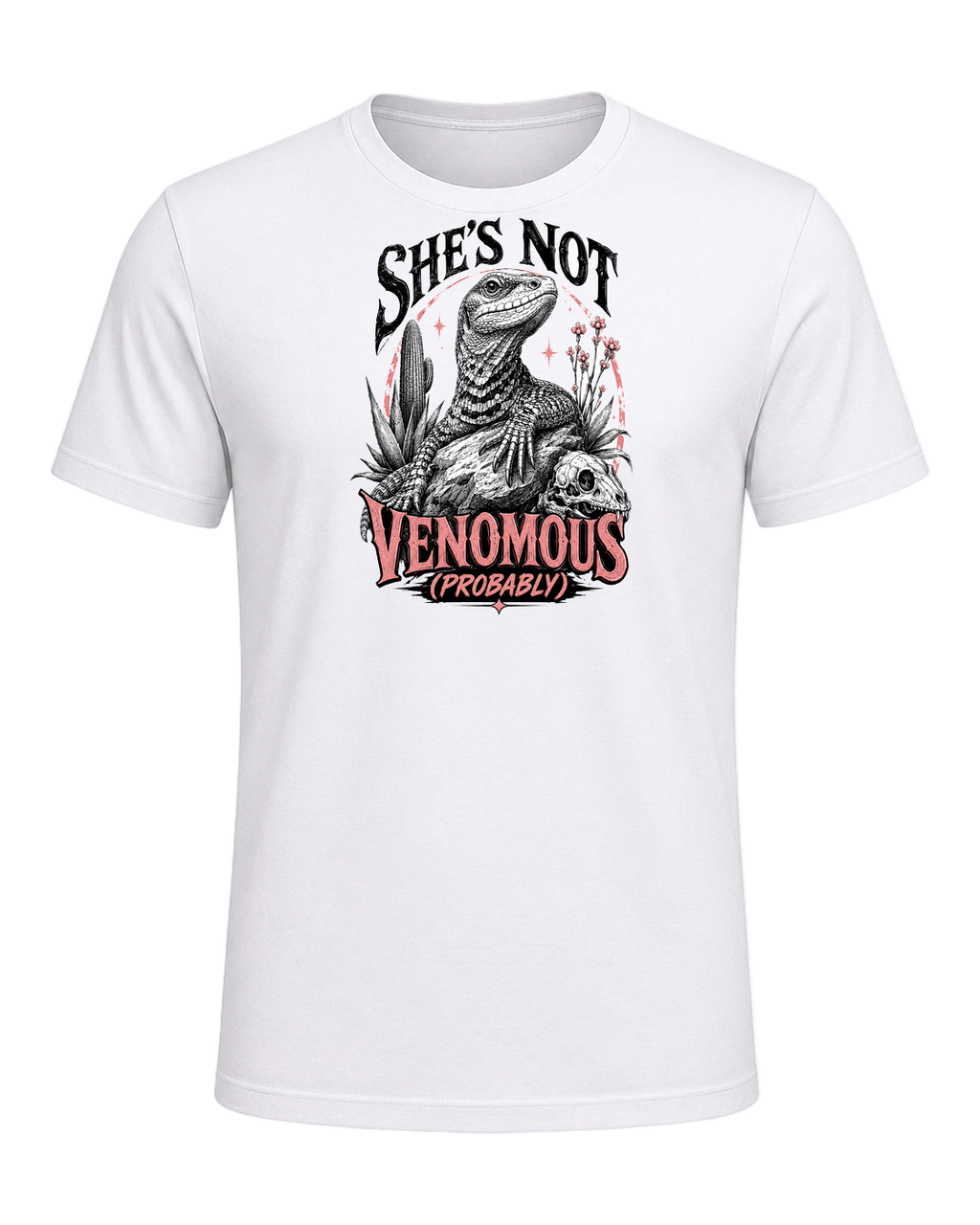 She's Not Venomous (Probably) — White