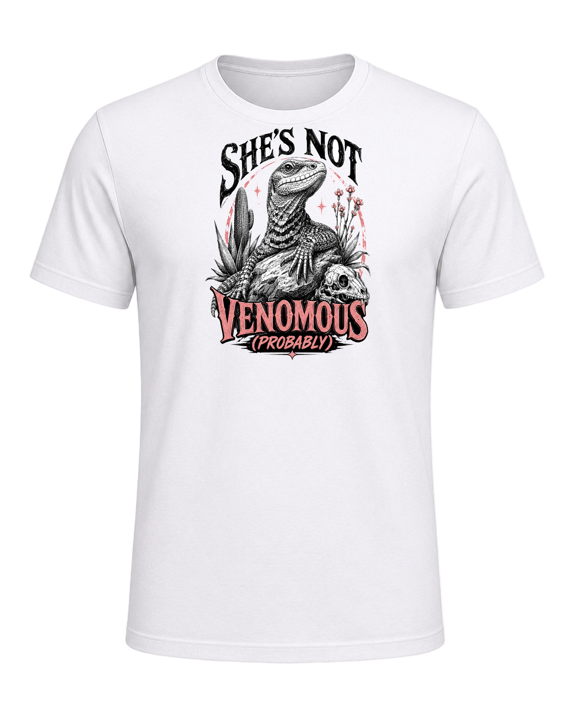 She's Not Venomous (Probably) — White