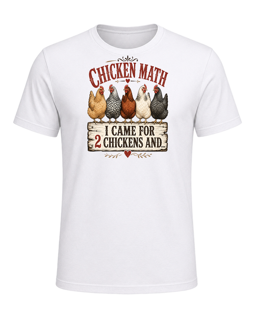 Chicken Math (Backyard Farmer) — White