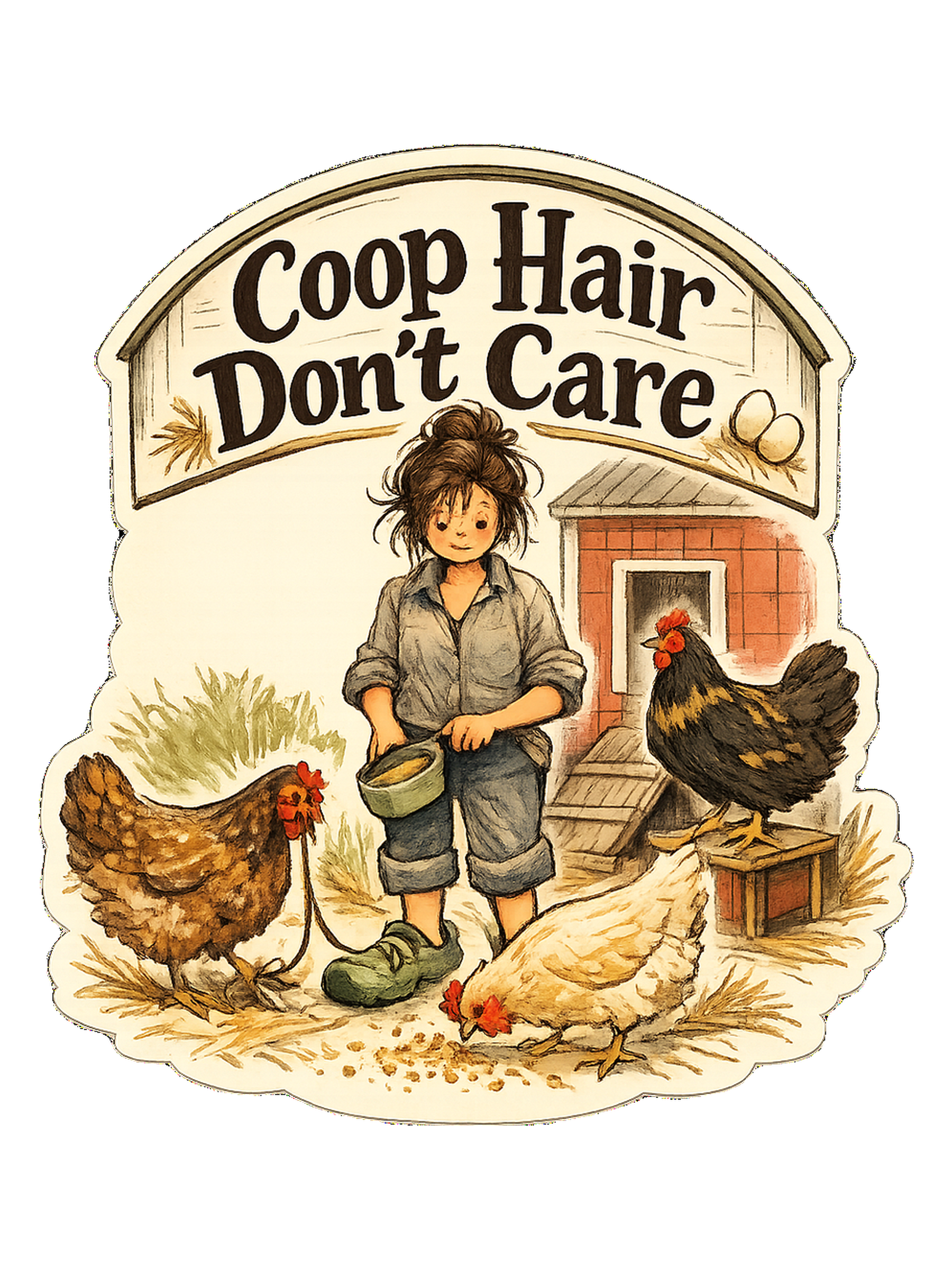 Coop Hair Don't Care Tee