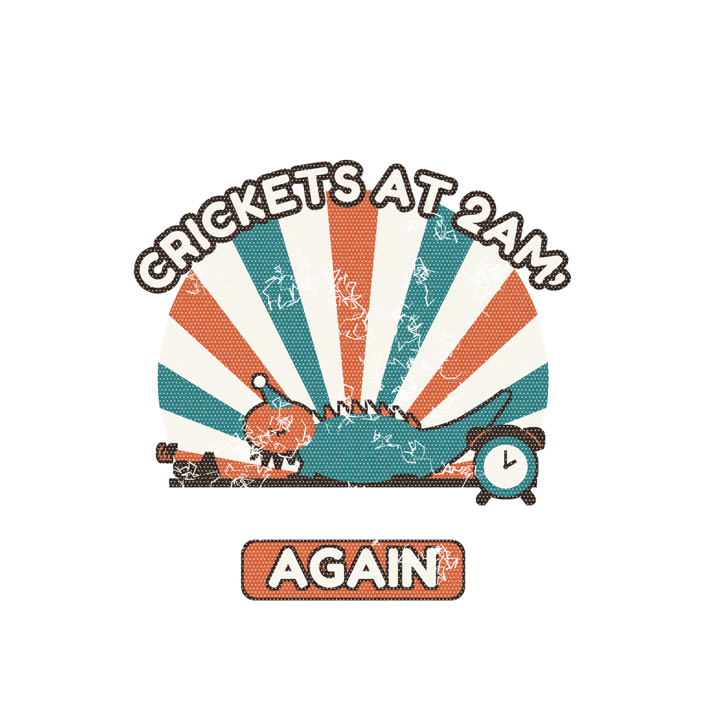 CRICKETS AT 2AM, AGAIN