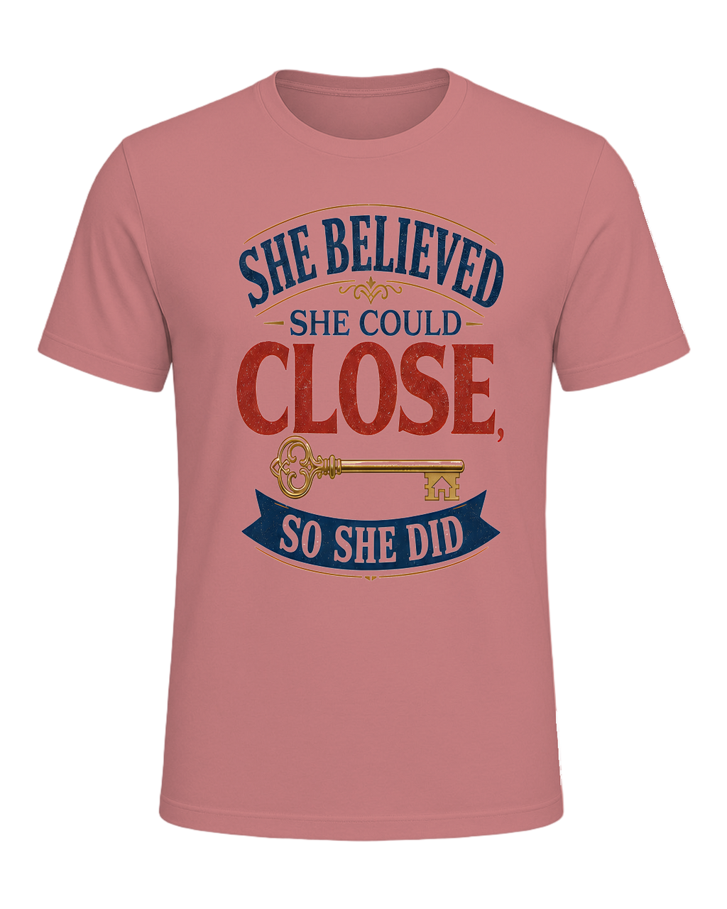 SHE BELIEVED SHE COULD CLOSE, SO SHE DID — Heather Mauve