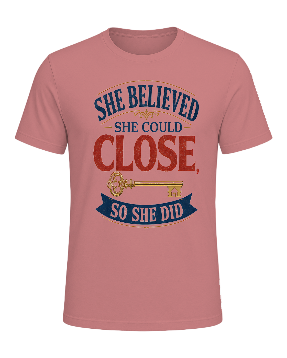 SHE BELIEVED SHE COULD CLOSE, SO SHE DID — Heather Mauve