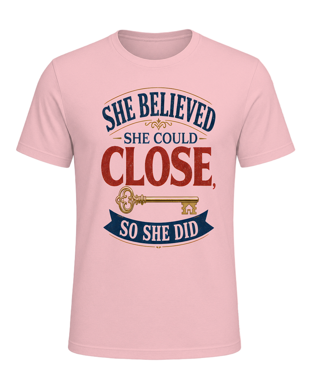 SHE BELIEVED SHE COULD CLOSE, SO SHE DID — Pink