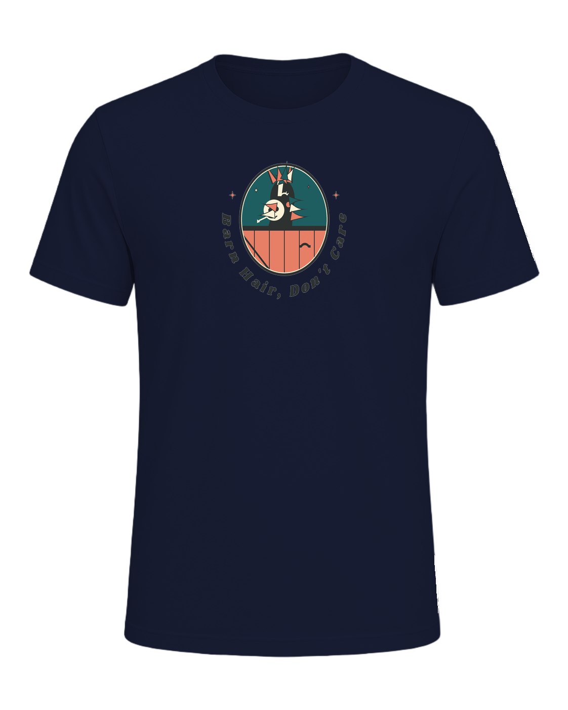 Barn Hair, Don't Care — Navy