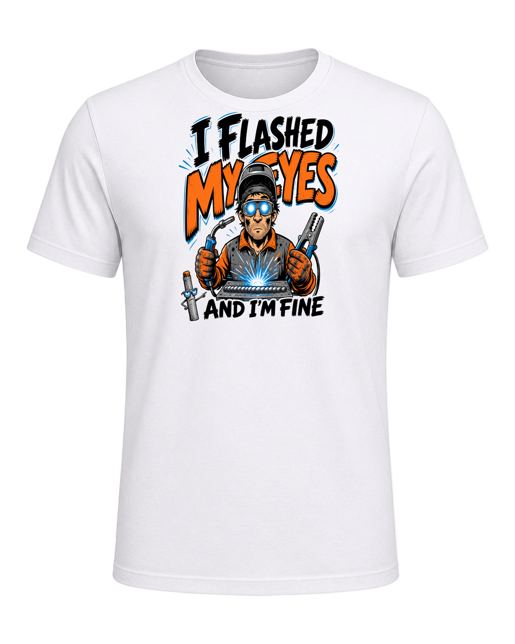 I flashed my eyes and I'm fine — White
