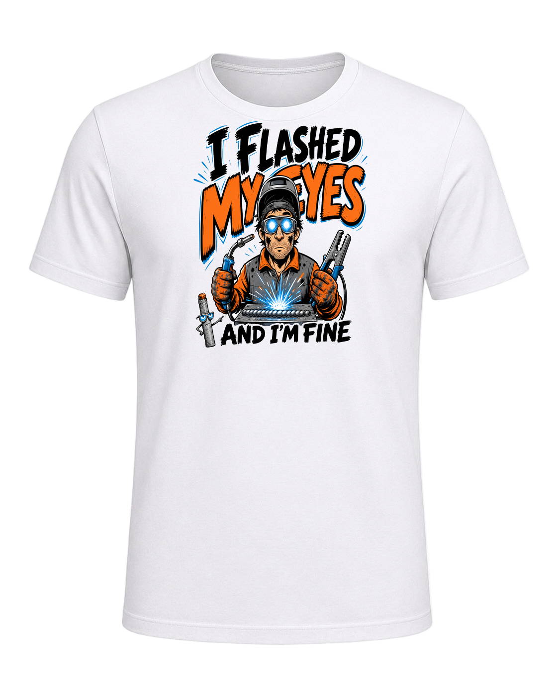I flashed my eyes and I'm fine — White