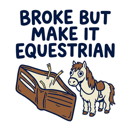 Broke But Make It Equestrian