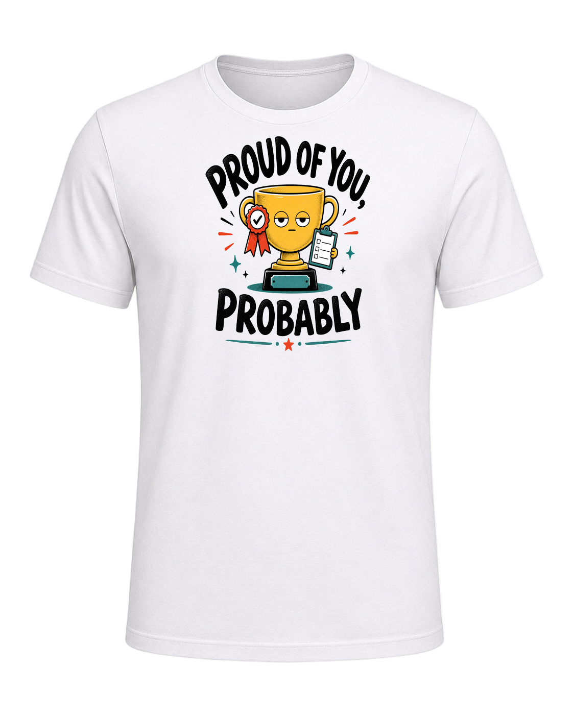 PROUD OF YOU, PROBABLY — White