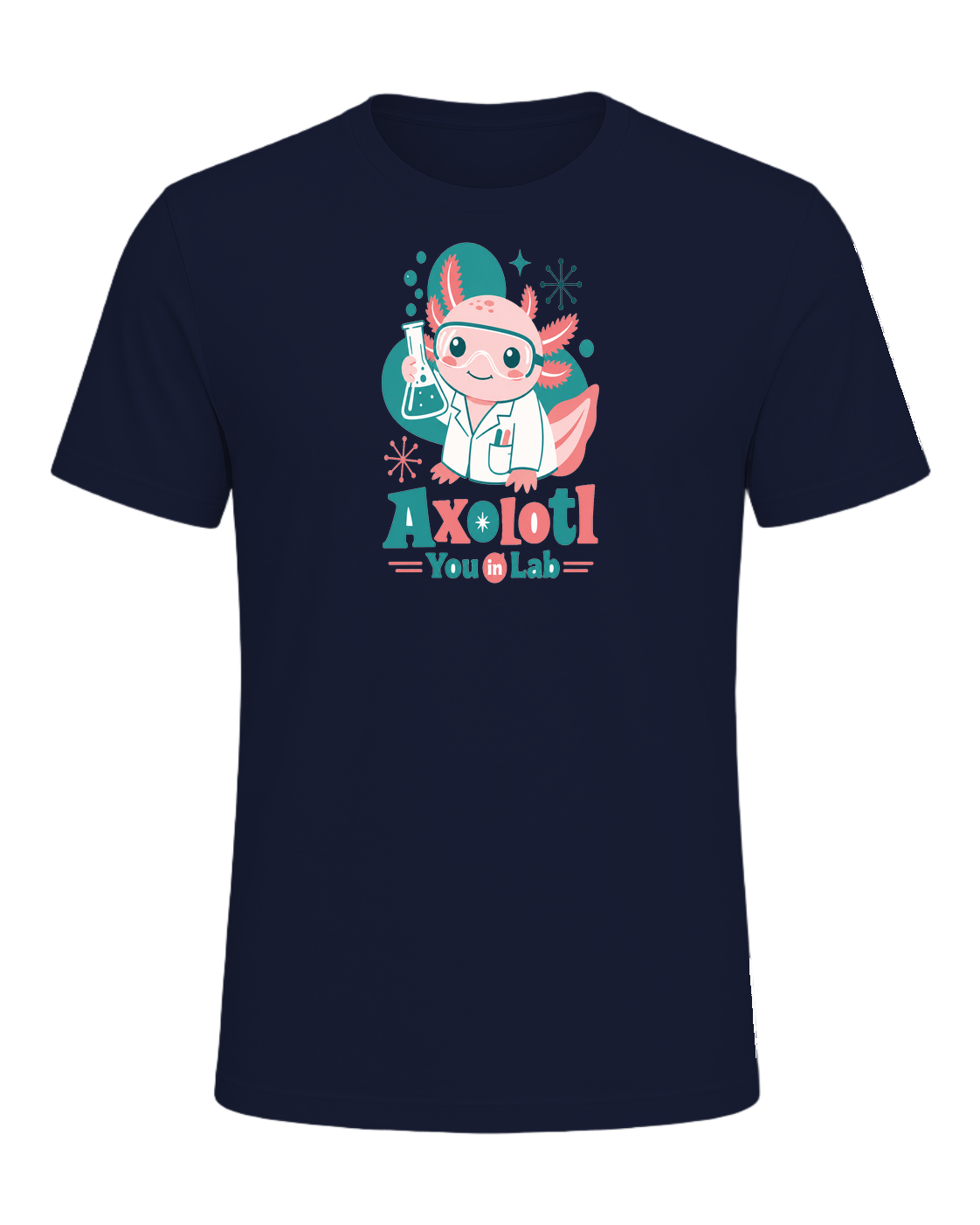 Axolotl Scientist — Navy