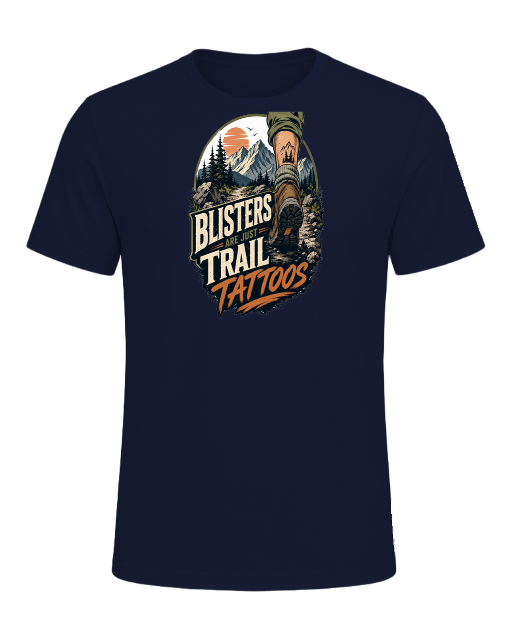 blisters are just trail tattoos — Navy